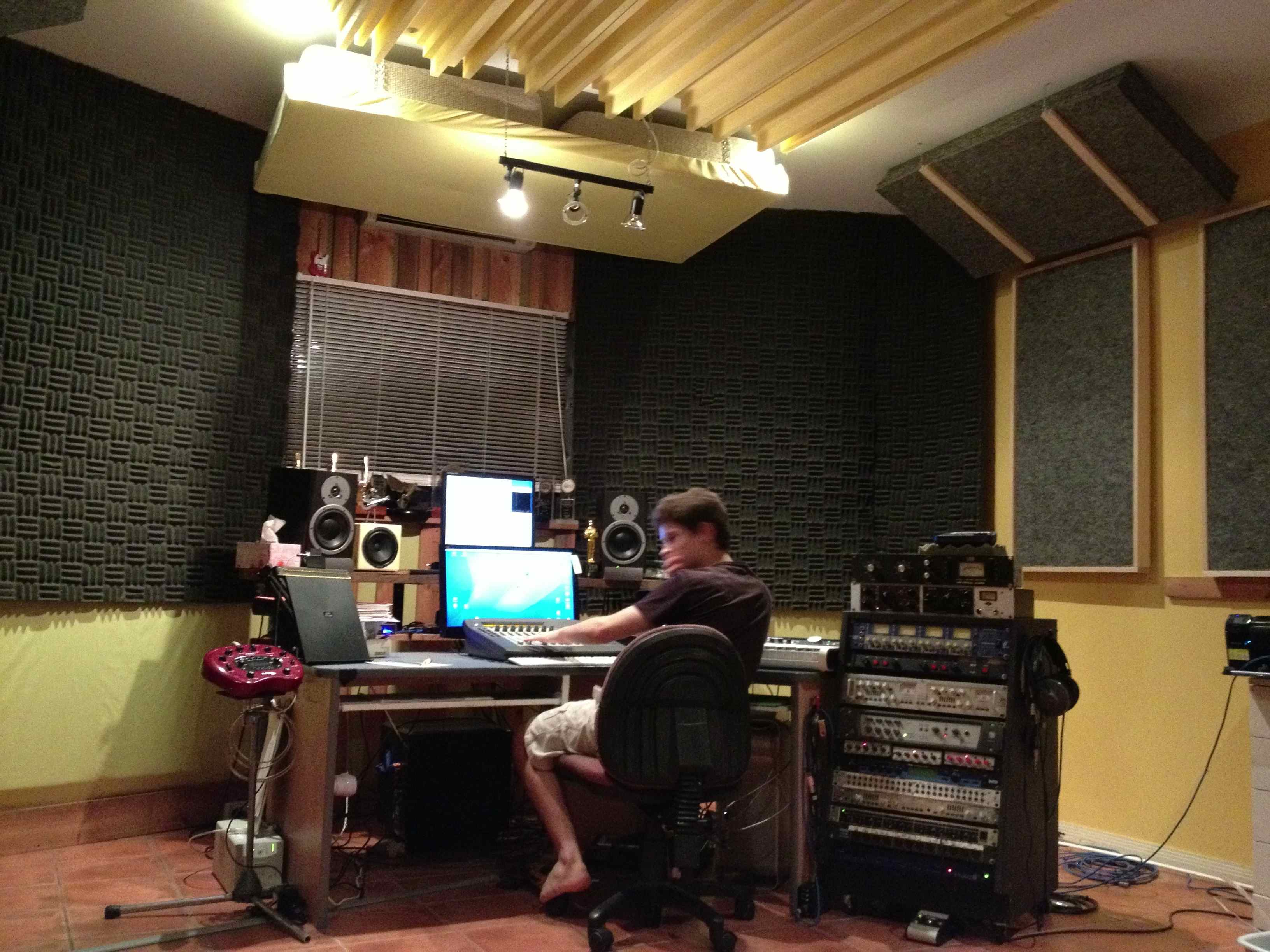 Michael Fix Guitarist Composer Producer Home Of Australian throughout Home Guitar Studio Design